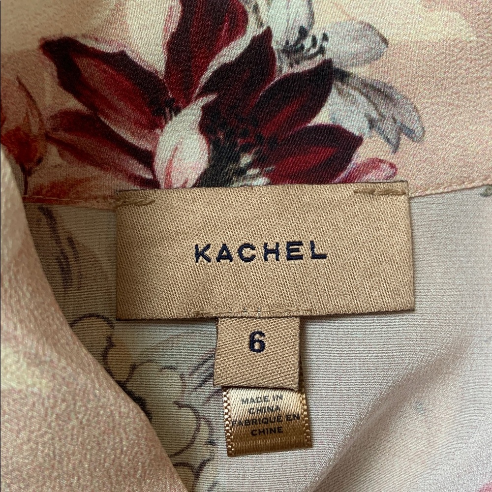 Anthropologie Kachel silk maxi dress - Picture 7 of 9